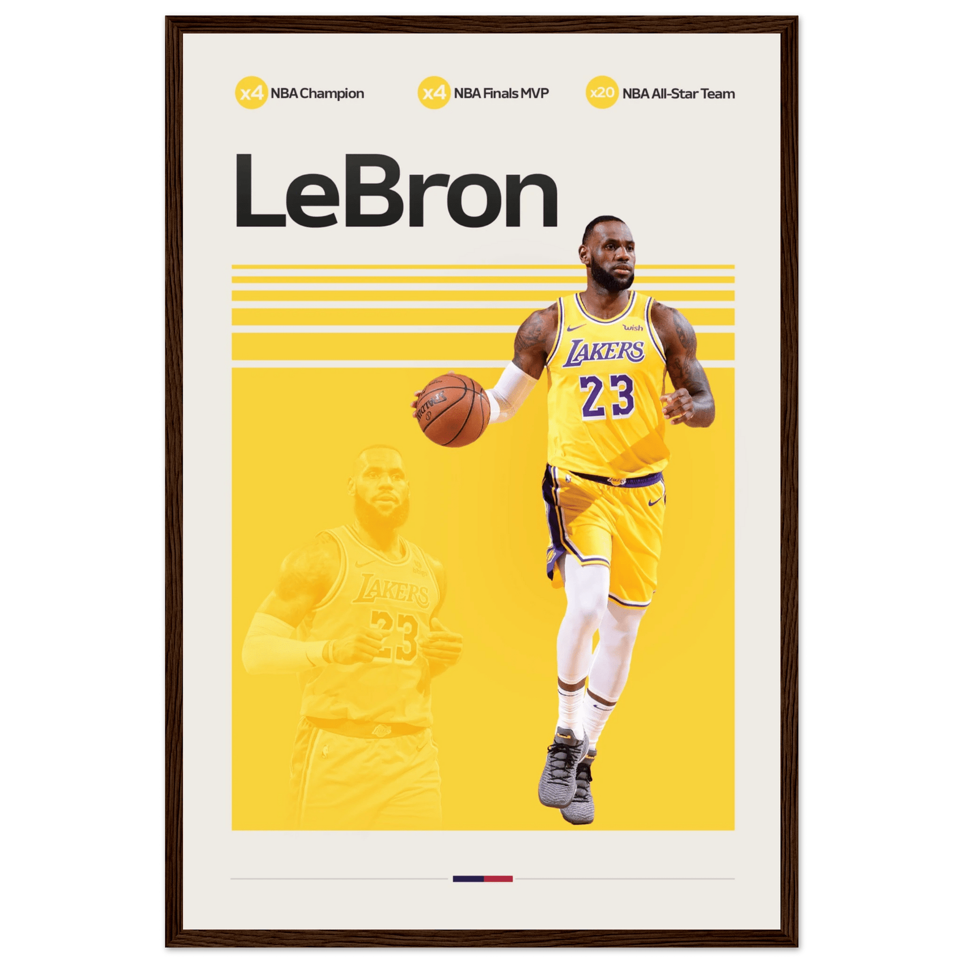 LEBRON JAMES | BASKETBALL POSTER - ChordPrints