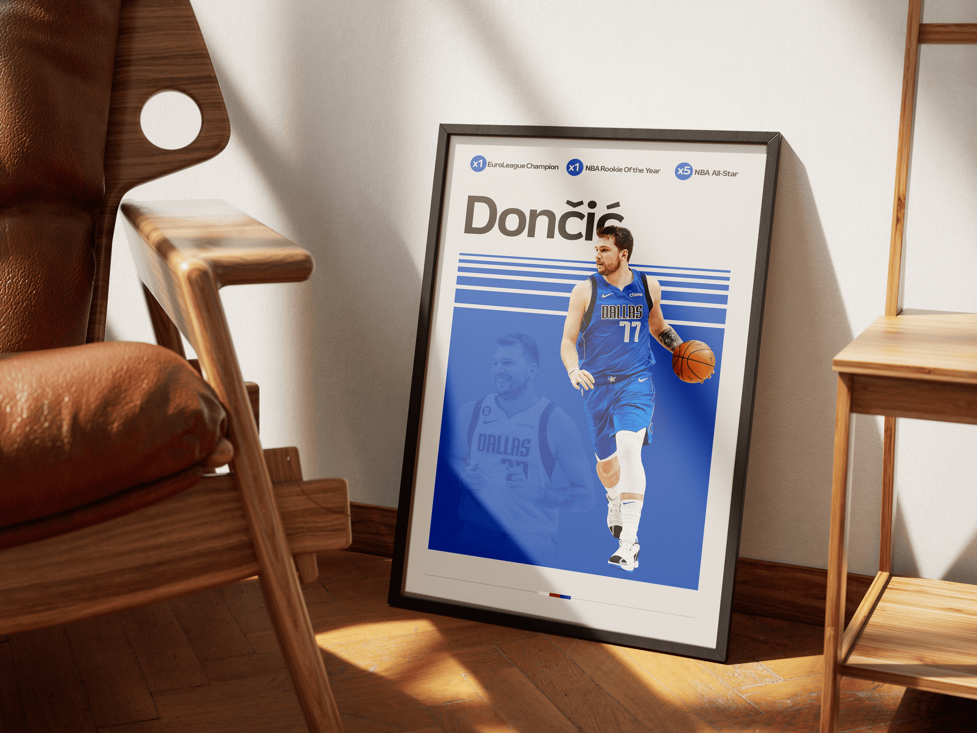 LUKA DONCIC | BASKETBALL POSTER - ChordPrints