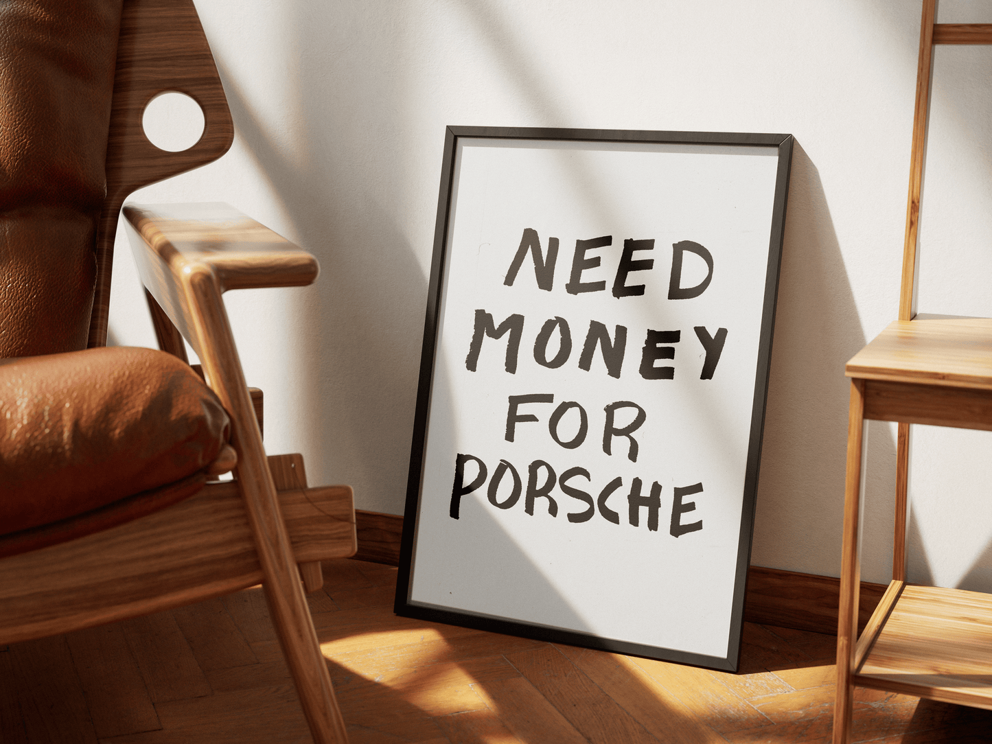 NEED MONEY FOR PORSCHE POSTER - ChordPrints