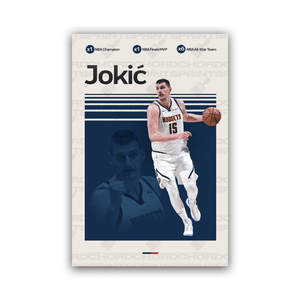 NIKOLA JOKIC | BASKETBALL POSTER - ChordPrints