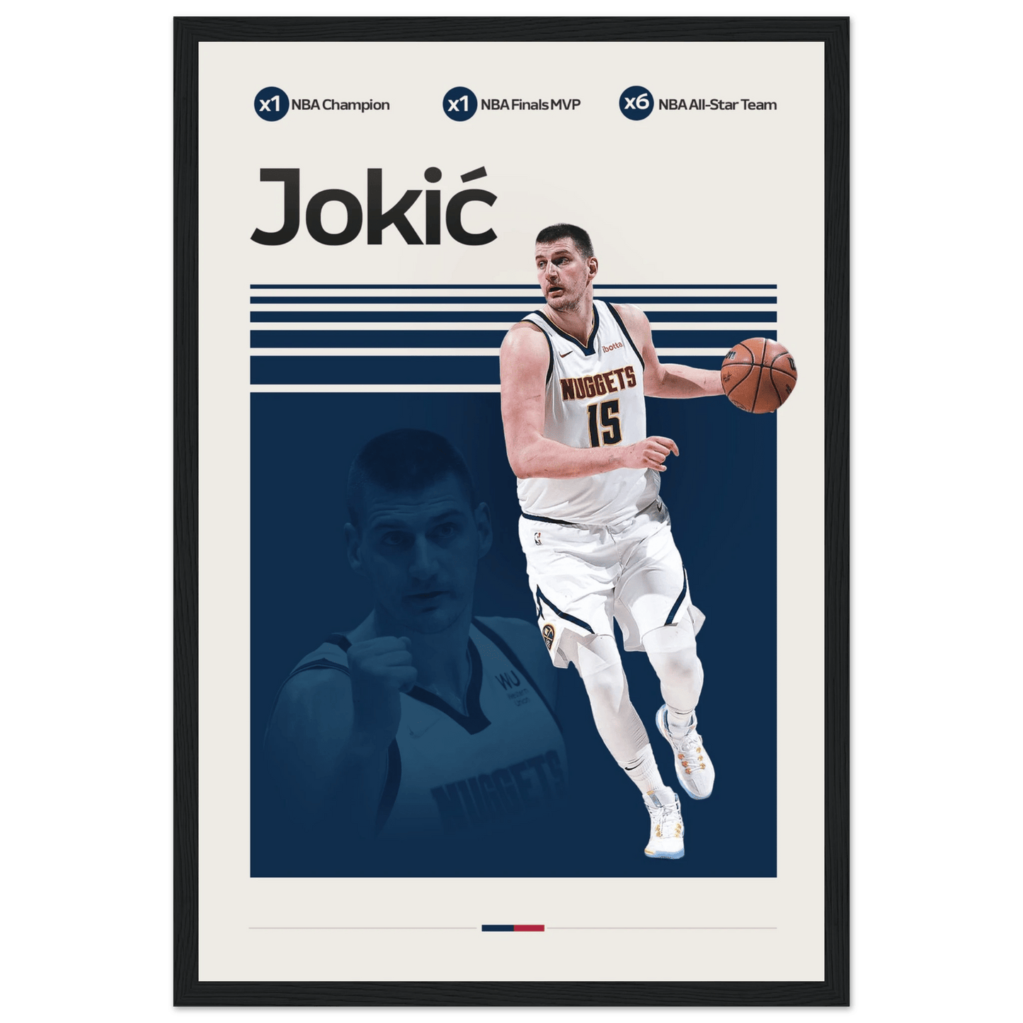 NIKOLA JOKIC | BASKETBALL POSTER - ChordPrints