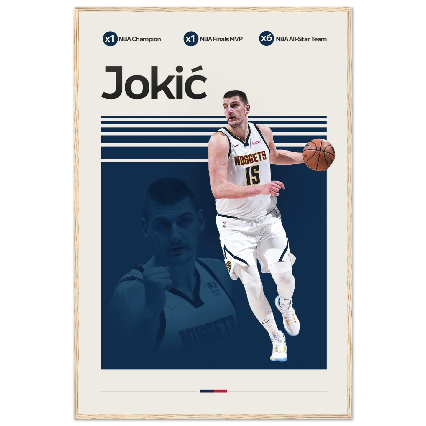 NIKOLA JOKIC | BASKETBALL POSTER - ChordPrints