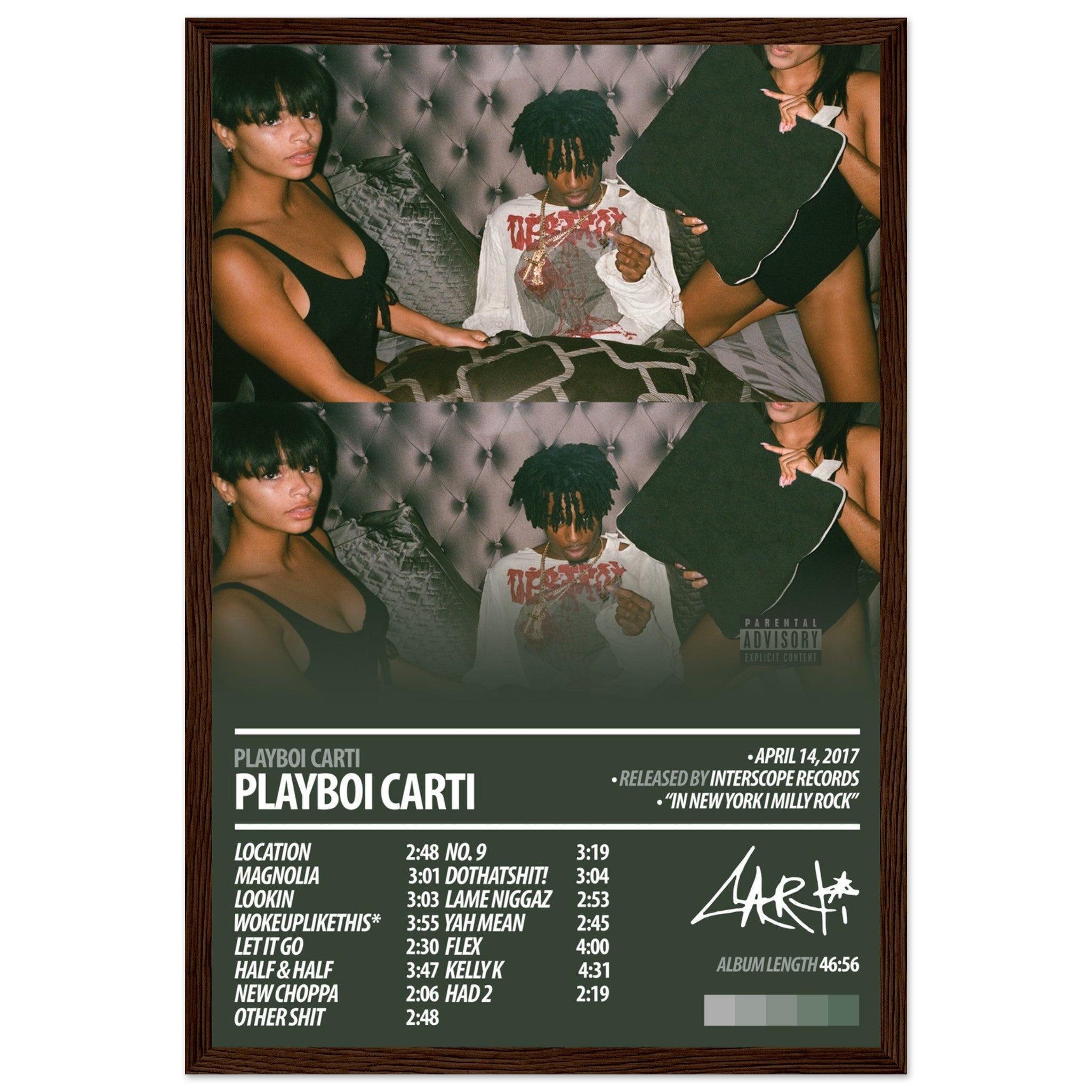 PLAYBOI CARTI Album Poster | Playboi Carti – ChordPrints