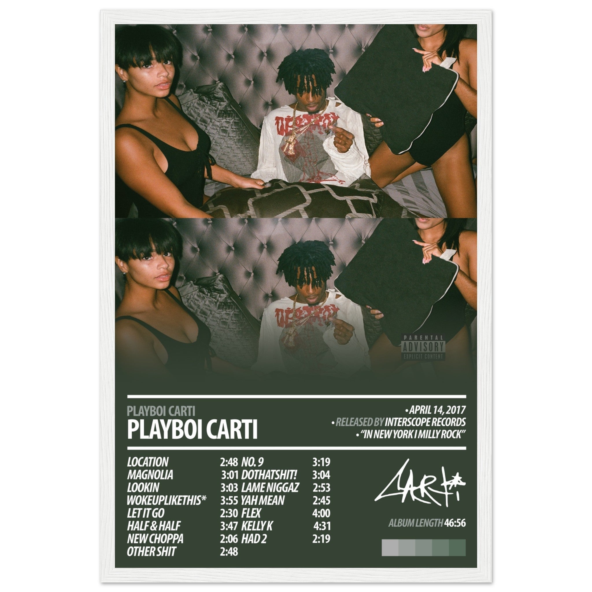 PLAYBOI CARTI Album Poster | Playboi Carti – ChordPrints