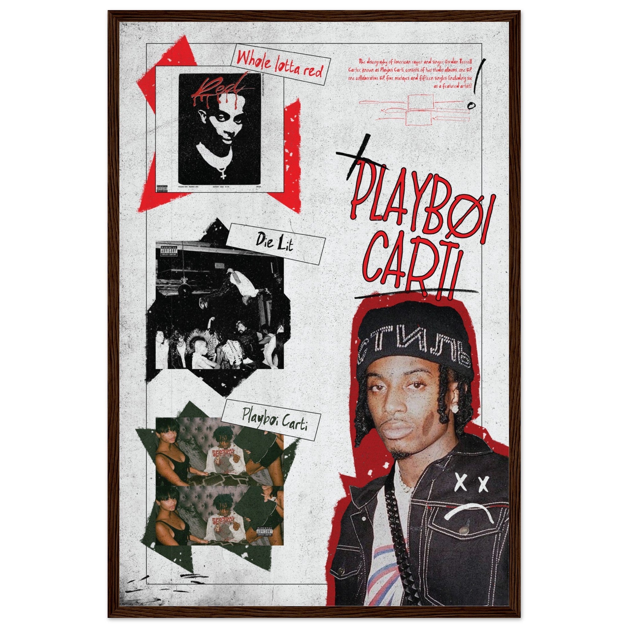 Play boi carti ポスター　B1サイズ Play boi carti ポスター B1サイズ 最終値下げ Playboi Carti