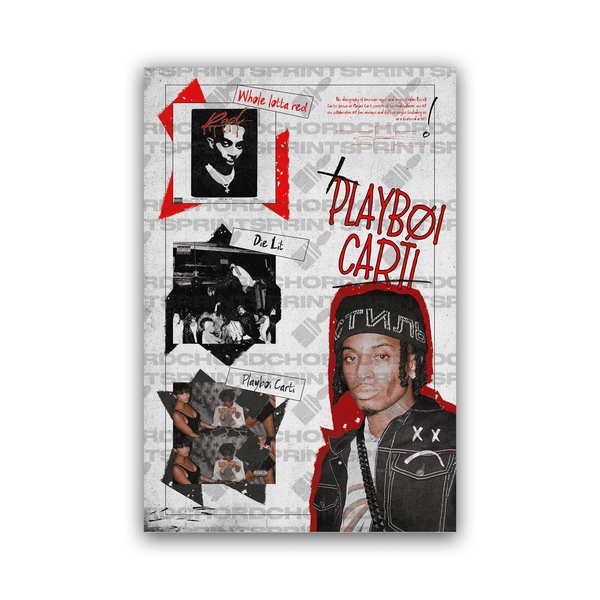 Play boi carti ポスター　B1サイズ Amazon.co.jp: Playboi Carti プレイボーイ・カーティ ポスター