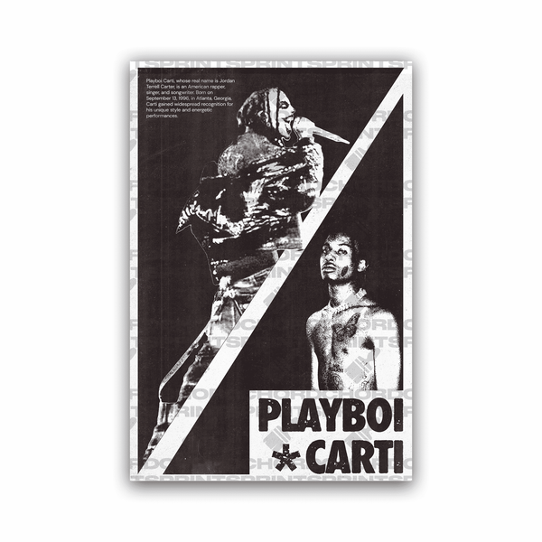Play boi carti ポスター　B1 playboi-carti-dirty-poster-v1-