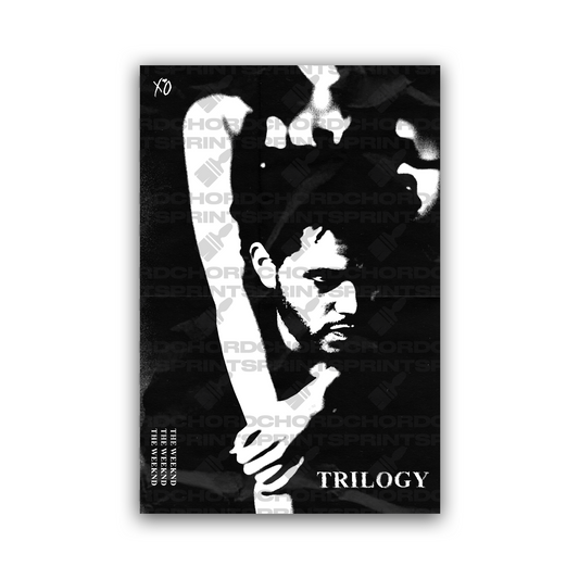 THE WEEKND TRILOGY CLOSEUP Poster