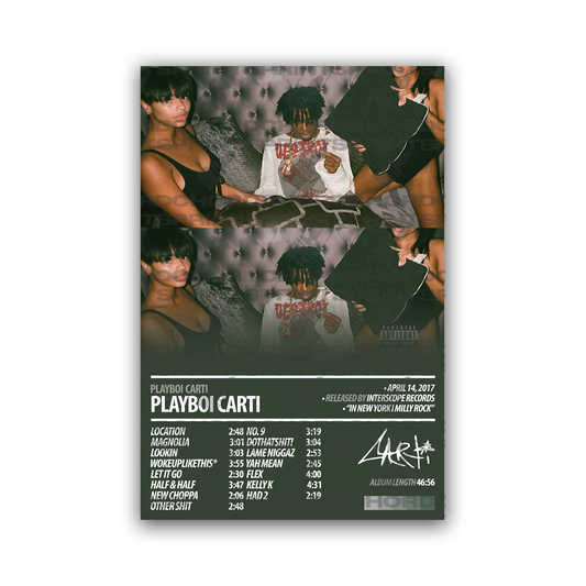 PLAYBOI CARTI Album Poster | Playboi Carti