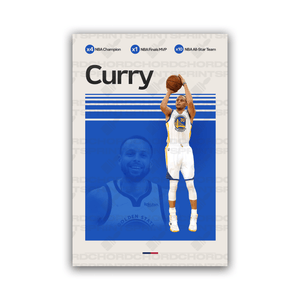 STEPH CURRY | BASKETBALL POSTER - ChordPrints