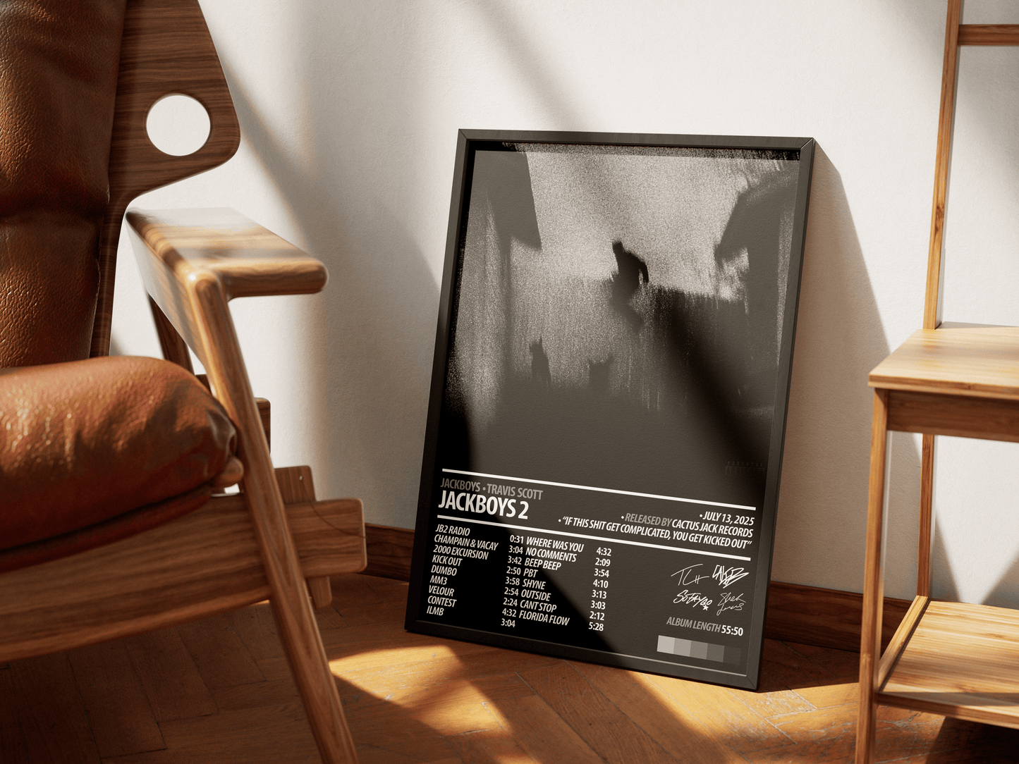 TRAVIS SCOTT Album Poster | JACKBOYS 2 - ChordPrints