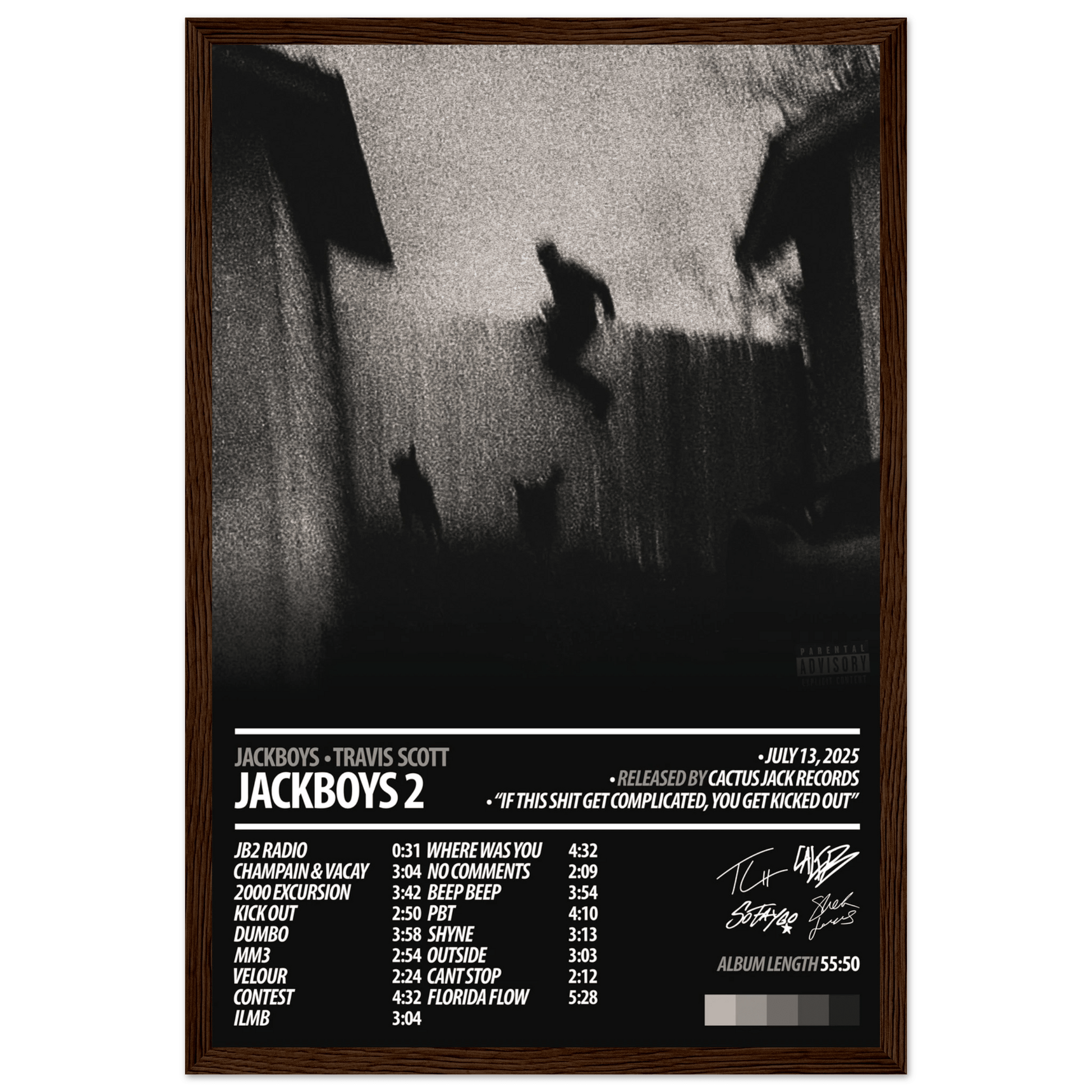 TRAVIS SCOTT Album Poster | JACKBOYS 2 - ChordPrints