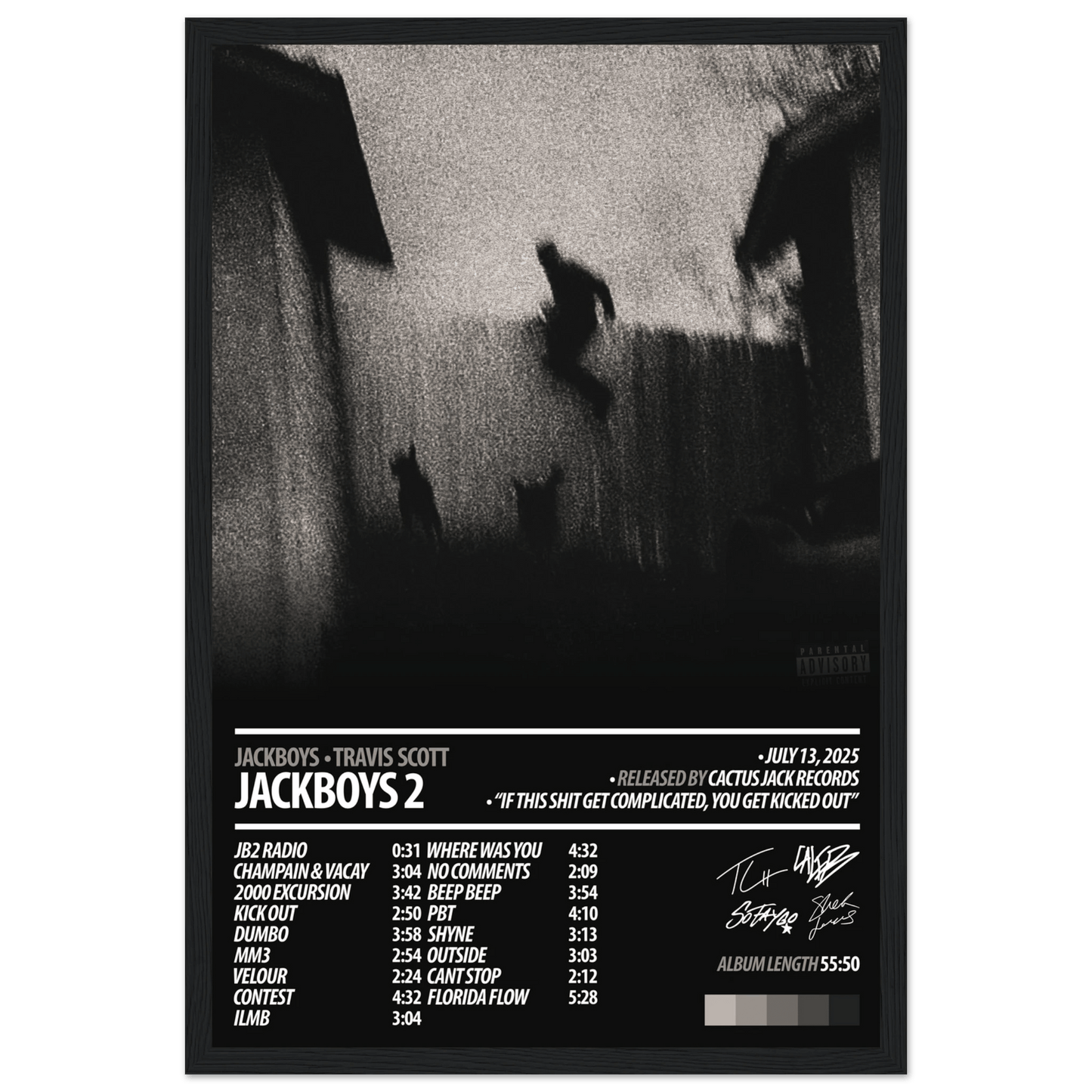 TRAVIS SCOTT Album Poster | JACKBOYS 2 - ChordPrints