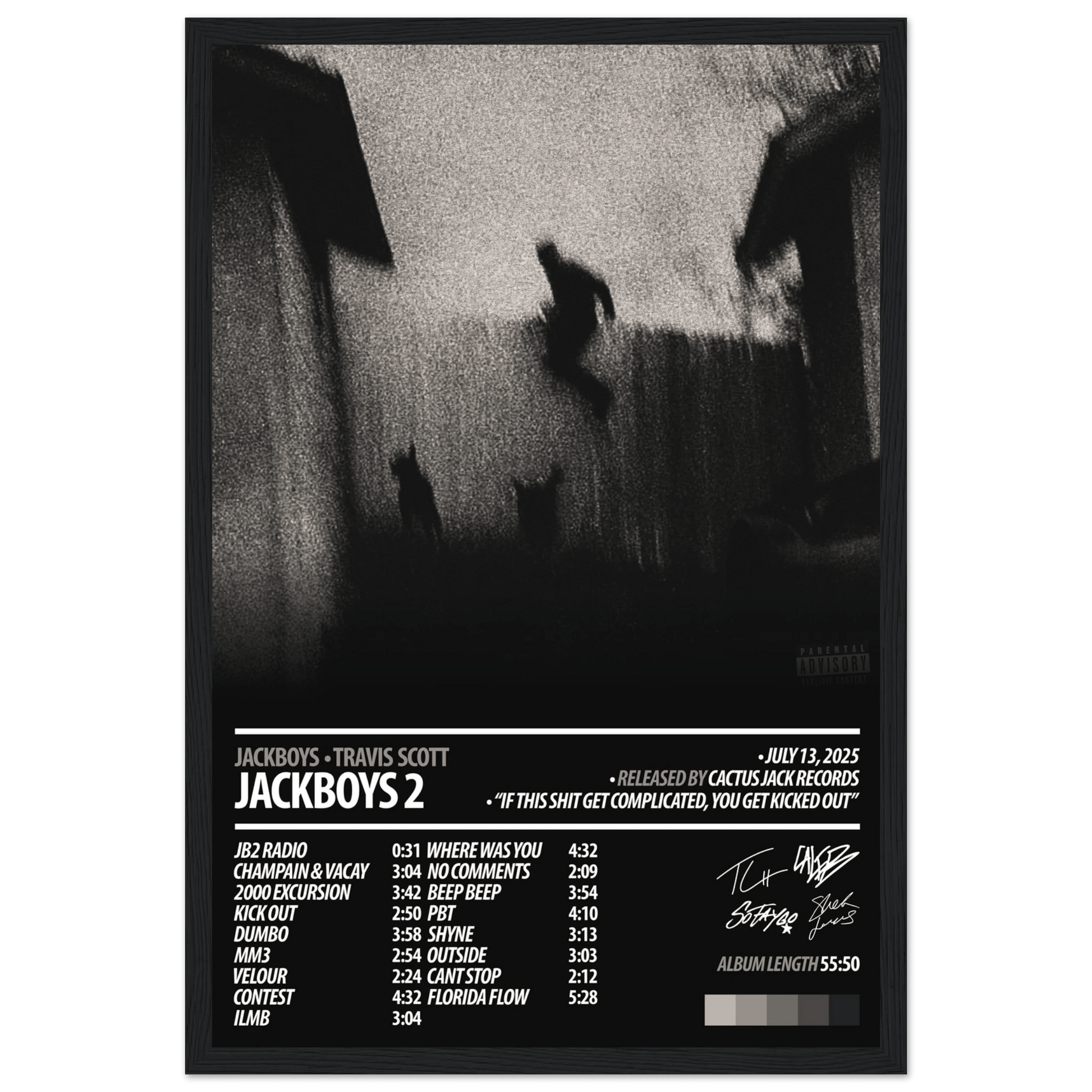 TRAVIS SCOTT Album Poster | JACKBOYS 2 - ChordPrints
