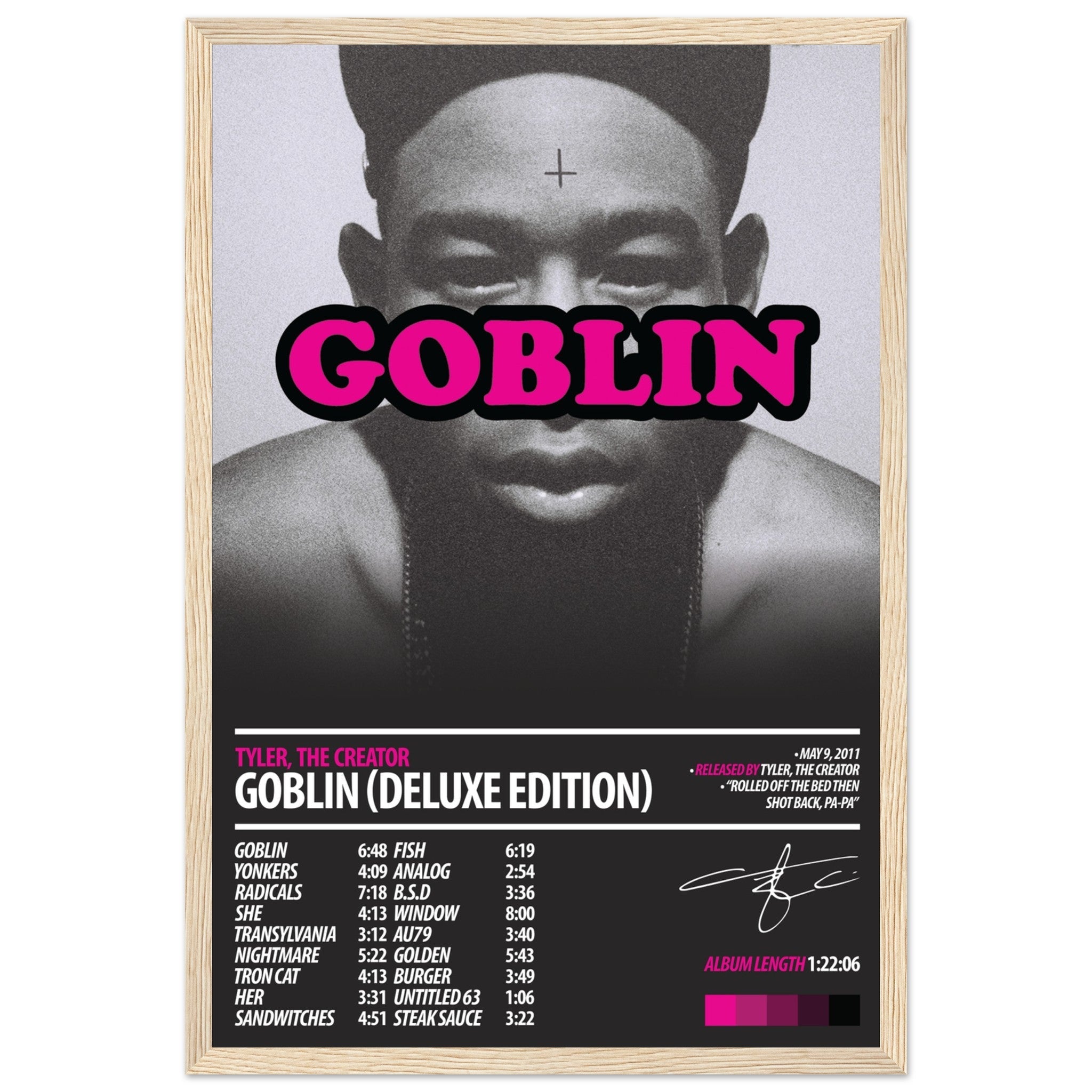 TYLER, THE CREATOR Album Poster | Goblin (Deluxe) – ChordPrints