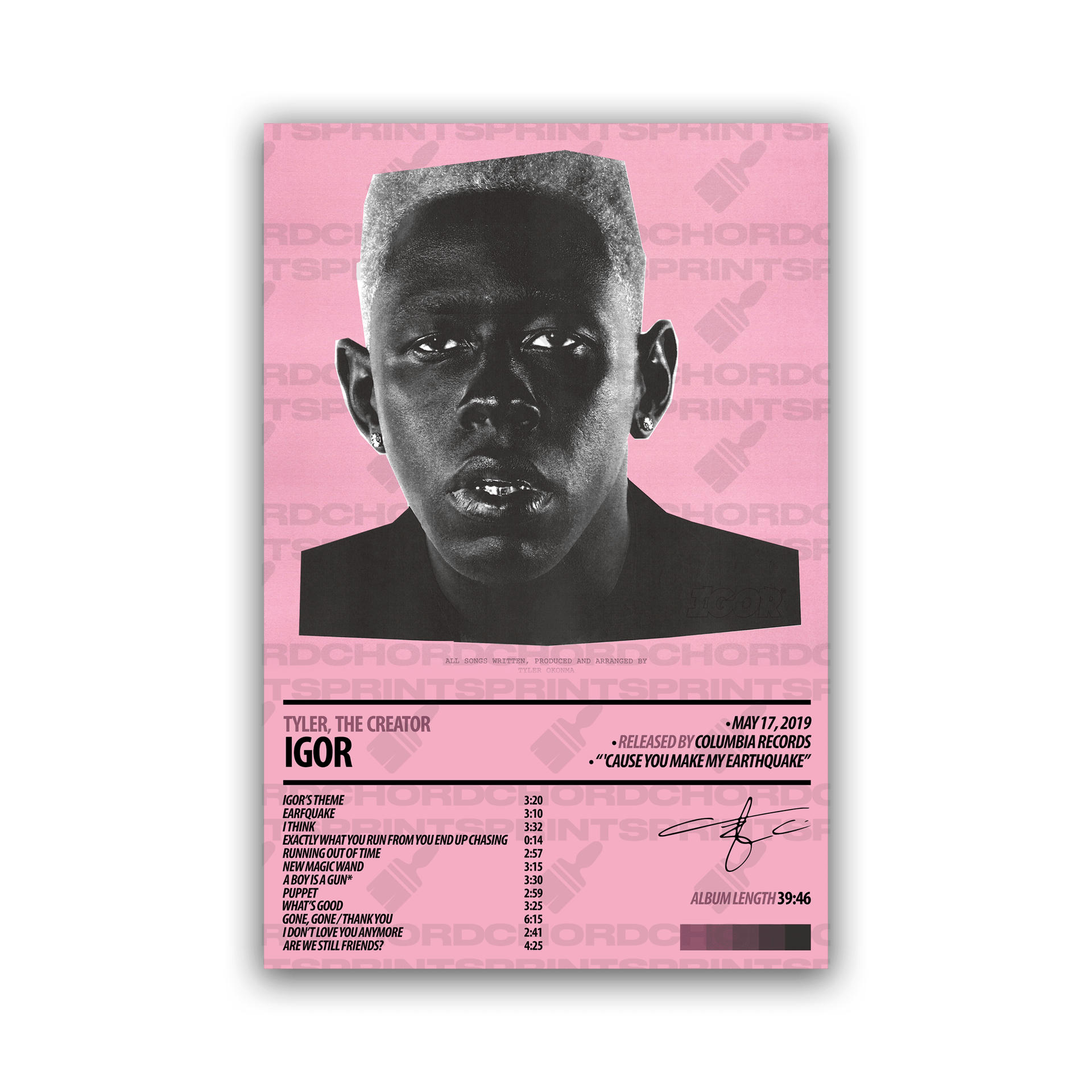 Tyler the creator ポスター tyler-the-creator-album-poster