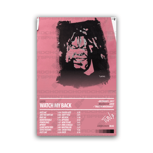 LUCKI Album Poster | Watch My Back