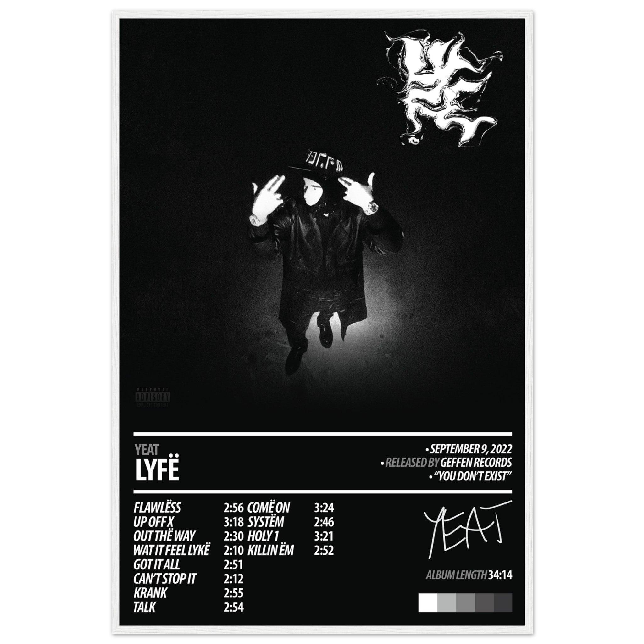 【額縁付き】 YEAT / LYFË A2ポスター 額縁付き】 YEAT / LYFË A2ポスター Amazon.com: FPL Yeat